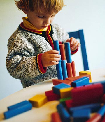 Caring For Kids Schools Playing With Blocks