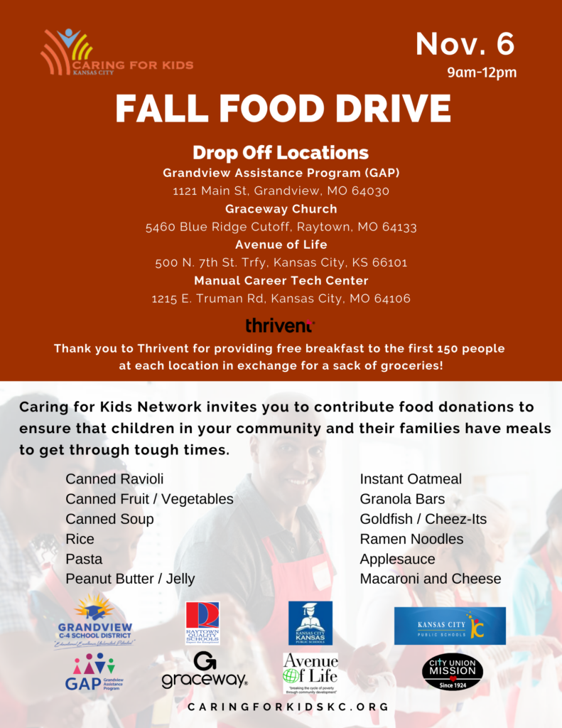 Fall Food Drive (8.5 X 11 In) All Locations