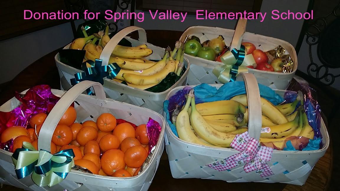 Spring Valley Fruit Donations